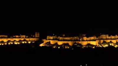 Watch: Jaisalmer’s Sonar Fort goes dark in security drill
