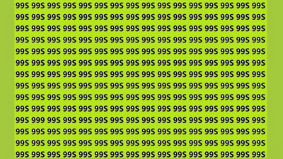 Optical illusion: Only a true genius with a higher IQ can spot the '999' in just 7 seconds