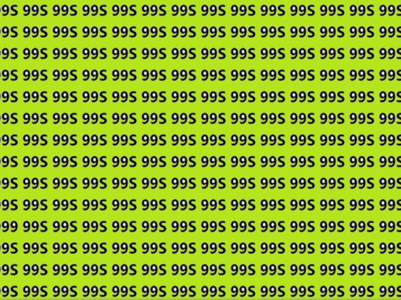 Optical illusion: Only a true genius with a higher IQ can spot the '999' in just 7 seconds