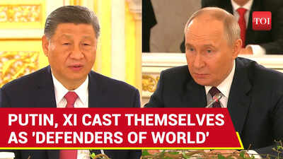 Putin, Xi Team Up Against Trump; Vow To Crush 'Global Bullying' In Powerful Meeting | FULL EXCHANGE