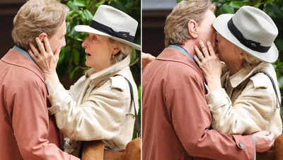 Meryl Streep and Martin Short share on-screen kiss amidst dating rumors during 'Only Murders' Season 5 filming