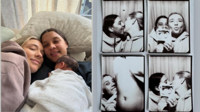 Football stars Sam Kerr and Kristie Mewis welcome baby boy Jagger Mewis-Kerr