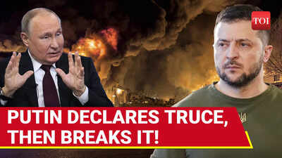 Putin's Men 'Admit' Breaking Ceasefire, Accuse Ukraine Of Hostilities Ahead Of Victory Day Parade