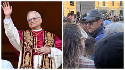 Harry Styles SPOTTED among crowds greeting new Pope Leo XIV in Vatican City; fans say 'He's so random'