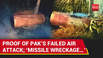 Pak Missile Wreckage Shows Failed Air Assault; Debris Found In Several Indian Cities | Watch