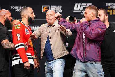 UFC 315 mayhem: Dana White forced to intervene as face-off between Belal Muhammad and Jack Della Maddalena nearly turns violent