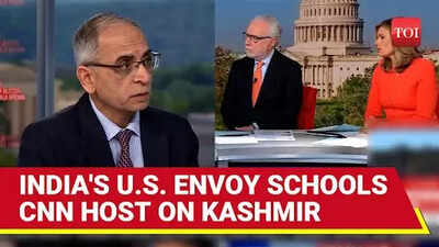 India's U.S. Envoy Savagely Corrects CNN Host On Kashmir; Drops This War Bombshell | Watch