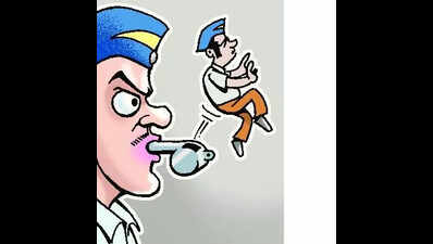 Four cops fined 5K each