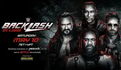 WWE Backlash 2025 Kickoff show, start timings, date, venue, how to watch, and more