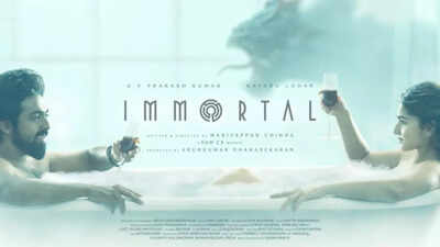 G.V. Prakash and Kayadu Lohar dazzle in the first look of 'Immortal', a promising romantic drama