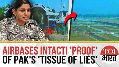 TISSUE OF LIES: India Debunks Pakistan's Claim of Damaging Key Indian Airbases With Visual Proof