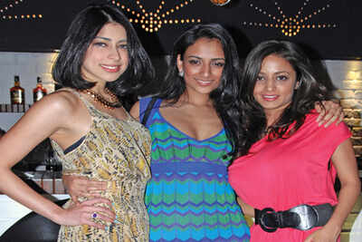 Party poppers at new hotspot