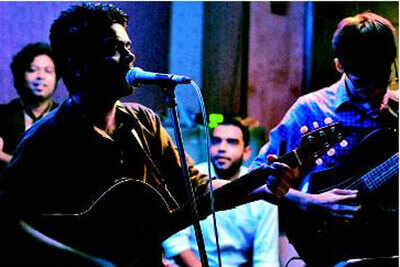 Sufi rock band, Wagah Road at Virgose, The HHI in Kolkata