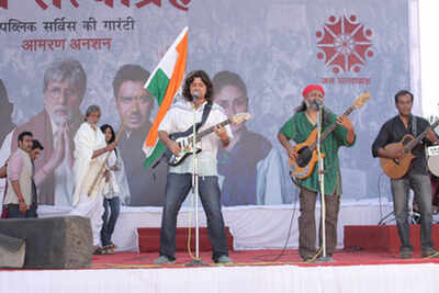 Susmit Sen's swan song with Indian Ocean for 'Satyagraha'