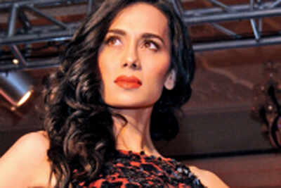 Launch of the new Jaguar F-Type along with Sanchita Ajjampur's a collection inspired by the car in Delhi