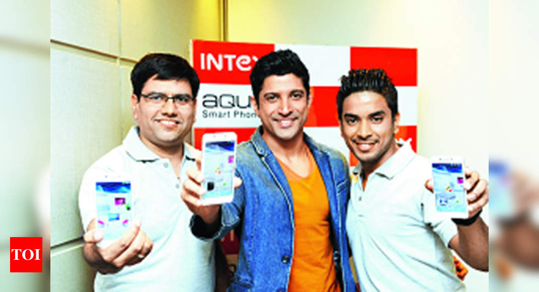 Farhan Akhtar Launches Intex S Flagship Model Aqua I Events Movie