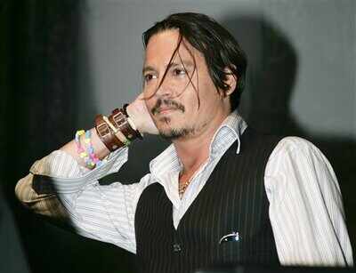 Johnny Depp does a cameo in 'London Fields'