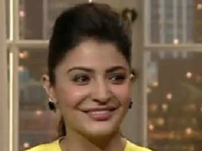 I Feel Naked Anushka Sharma Times Of India