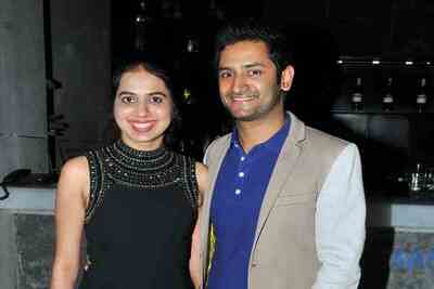 Shuttler Chetan Anand at the pre-wedding party of Bobby and Divya