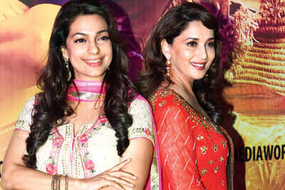 B'wood in full attendance at the premiere of 'Gulaab Gang' in Mumbai