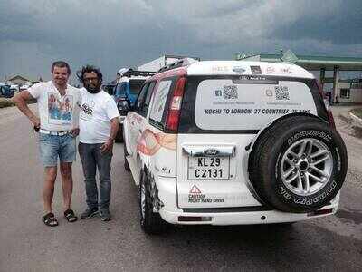 Lal Jose and team reach Russia