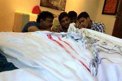 RGV's film on Lakshmi Manchu's foot