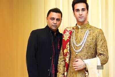 Ashley Rebello styled Pulkit Samrat for his wedding on Nov 3
