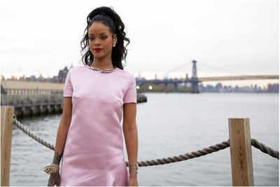 Rihanna Poses Topless For Magazine English Movie News Times Of India