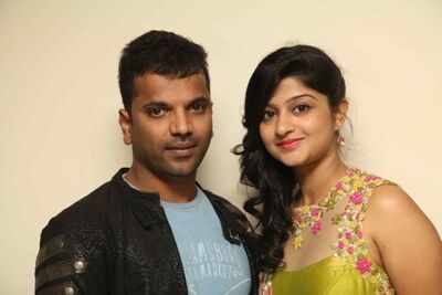 Sathish Neenasam at the audio launch of Rocket in Bengaluru