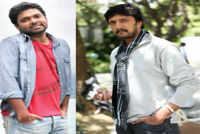 Rakshit Shetty begins work on his film with Sudeep