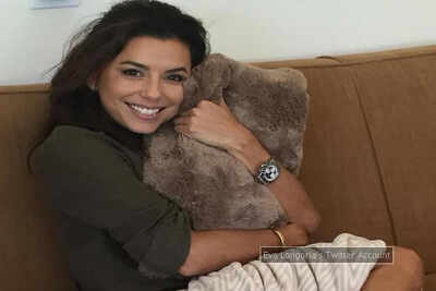 Eva Longoria cannot travel without her pillow