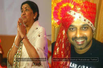 Lata Mangeshkar wishes luck to Shankar Mahadevan on film debut