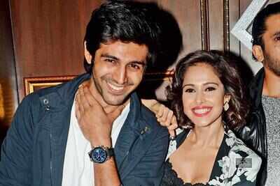 Film cast parties hard at F Bar in Connaught Place in Delhi