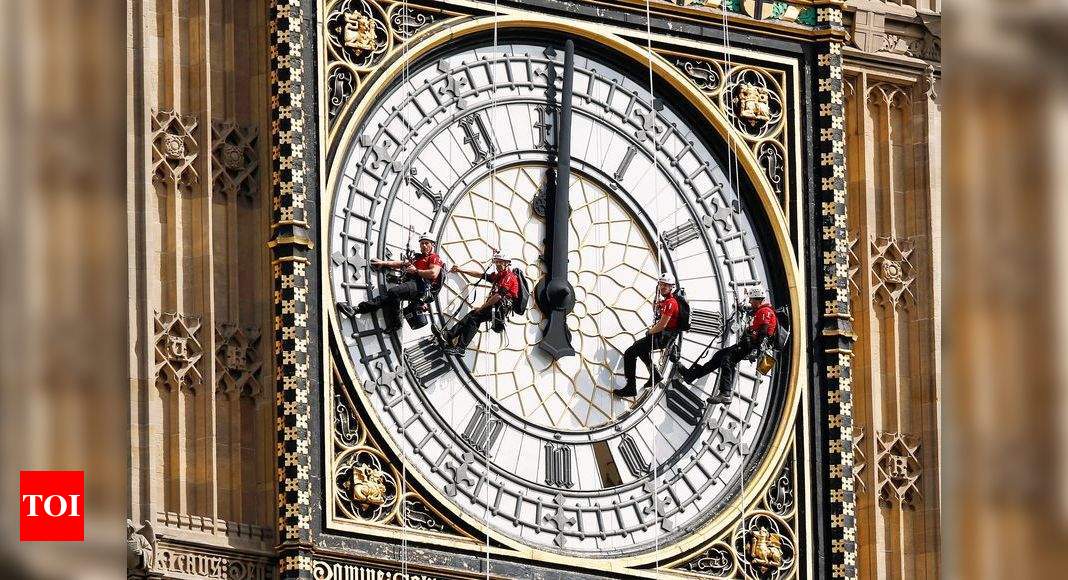 London S Big Ben To Fall Silent For Mn Repairs Times Of India