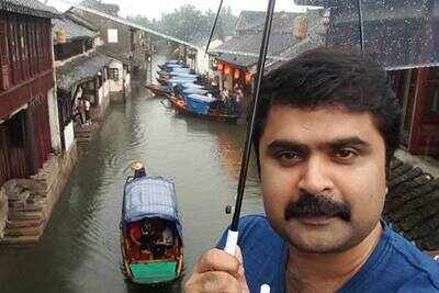 Anoop Menon tours China