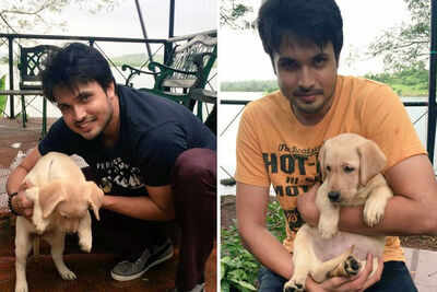 Chirag Patil busy with puppy love