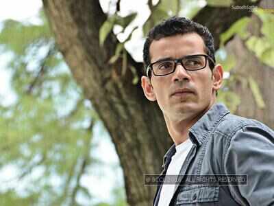 Parched actor Chandan Anand shoots a short film on Ganpati