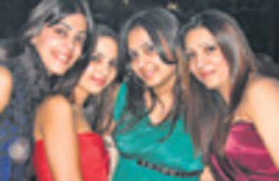 Kushal Rana's new year bash