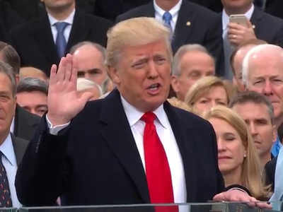 Trump Inauguration Donald Trump Sworn In As Th President Of The