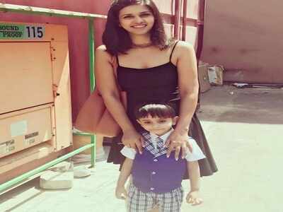 Dalljiet Kaur's day out with son and mom