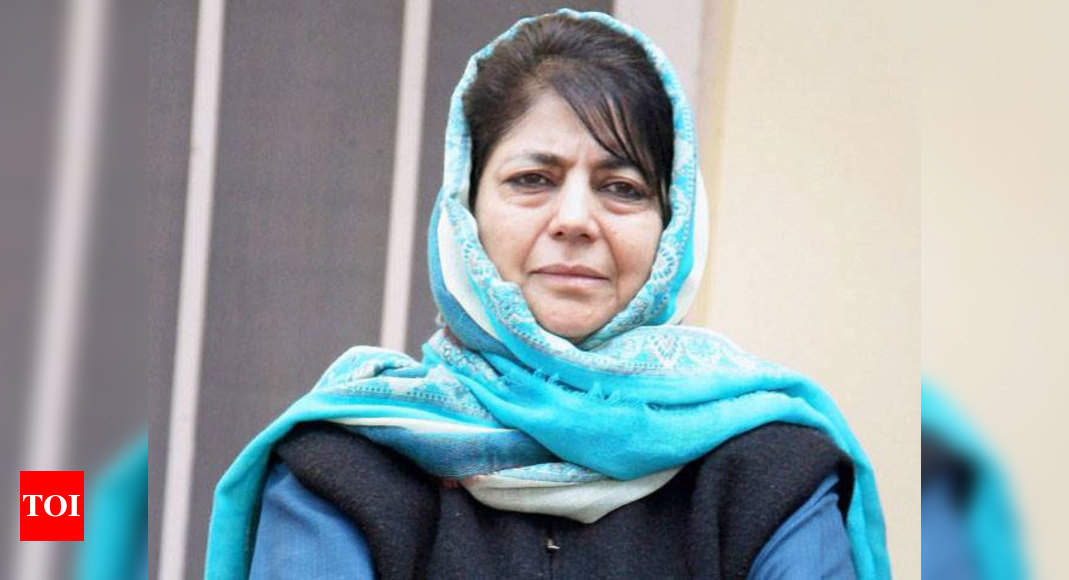 Mehbooba Mufti No Way But Talks To Resolve Kashmir Issue Mehbooba