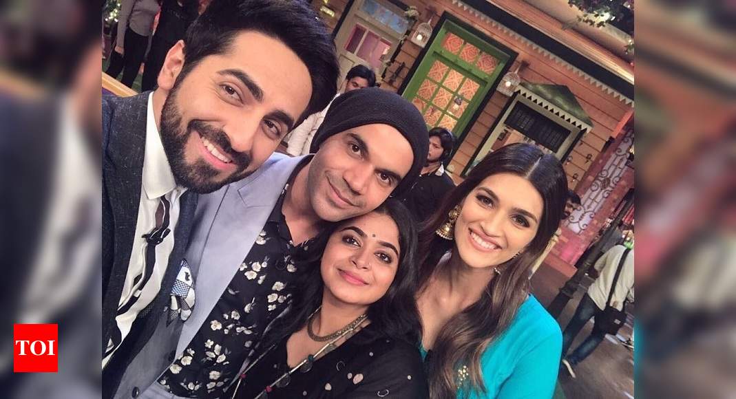 Bareilly Ki Barfi Team Has A Gala Time On The Kapil Sharma Show Times