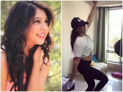 Ghulaam actress Niti Taylor shakes a leg to Judwaa 2's song
