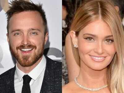 Aaron Paul and Lauren expecting a baby girl