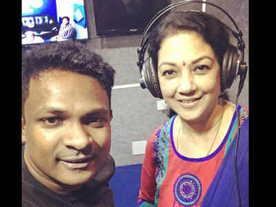 Shanthi Krishna sings for the first time for Kunchacko Boban's Kuttanadan Marpappa