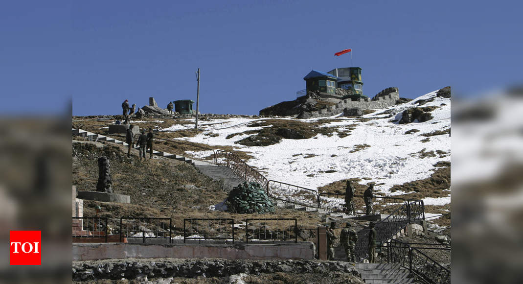 India China News In First Winter Stay Chinese Troops Camping At