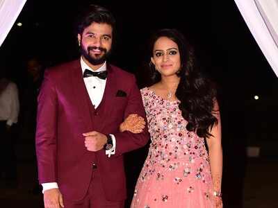 Neeraj Madhav and Deepthi's star-studded reception at Kochi
