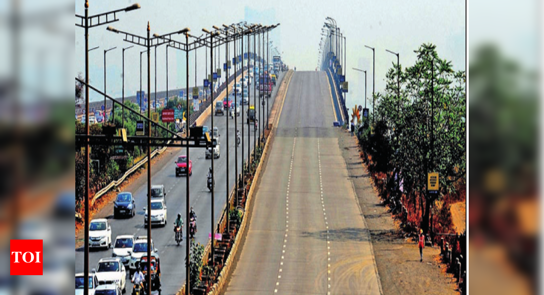 Vashi Vashi Bridge Lane Expansion Bid Extended Again Navi Mumbai