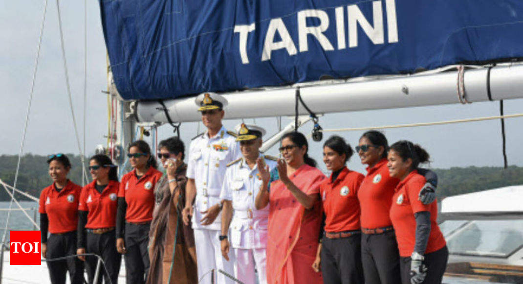 Insv Tarini With All Women Crew Completes Historic Circumnavigation