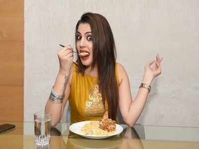I make sure I have a cheat day once a month to feast on some Hyderabadi biryani: Diksha Panth